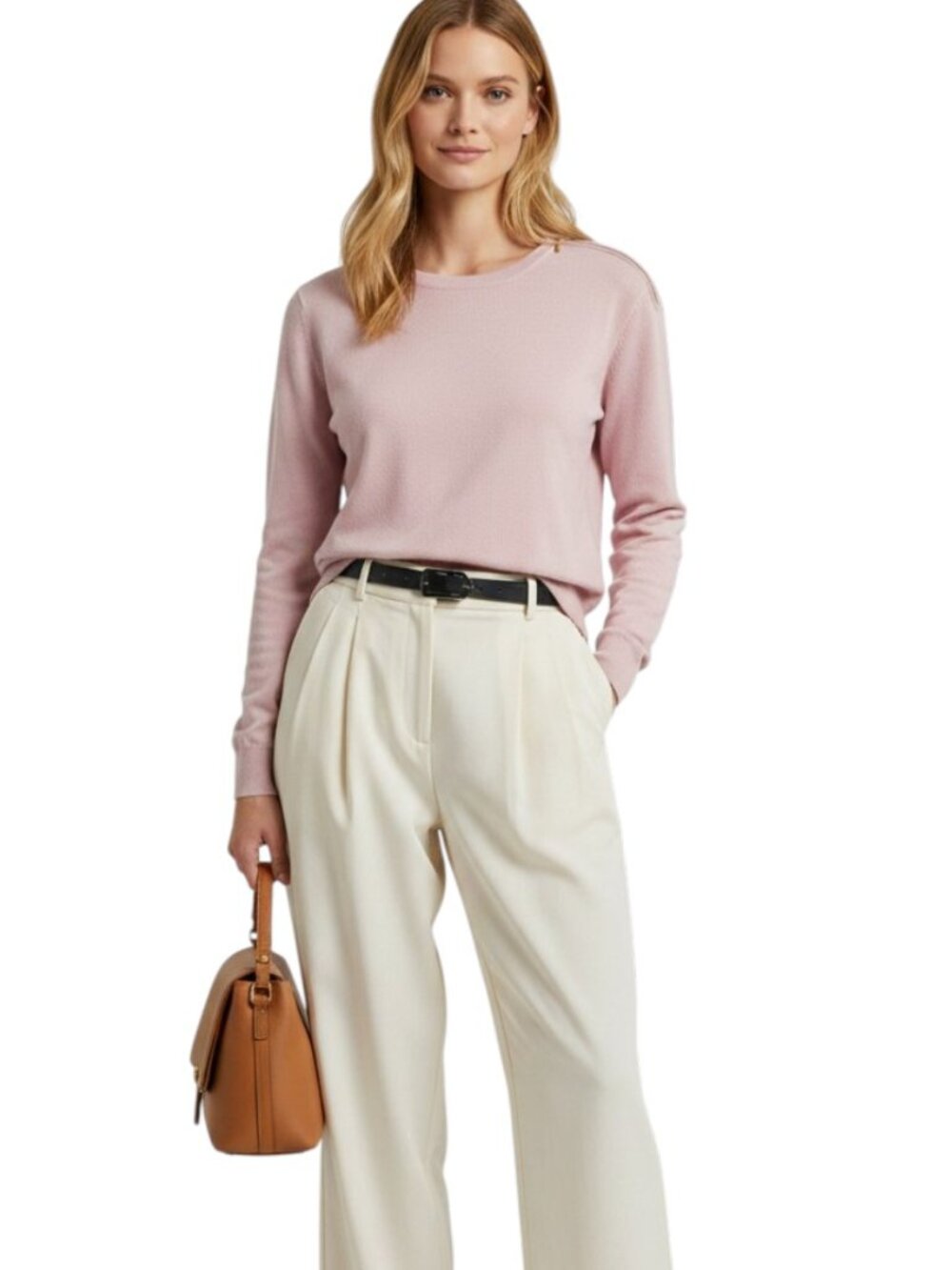 J Crew Merino Wool Sweater Womens Small Zip Shoulder Sweater Pastel Lilac Purple